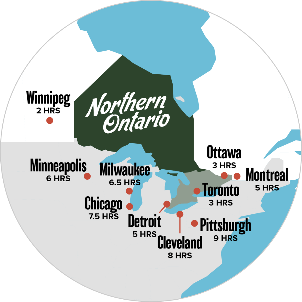Northern Ontario Map