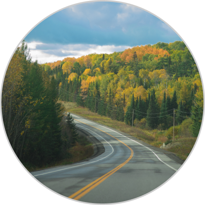 Picturesque Northern Ontario Roads